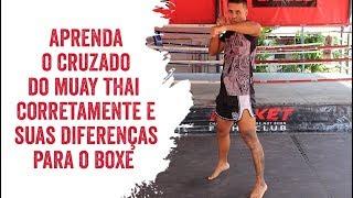 Aprenda tudo sobre o cruzado do Muay Thai e suas diferenças para o Boxe