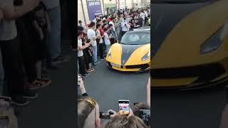 Ferrari  #car #tashkent #ferrari #yellow