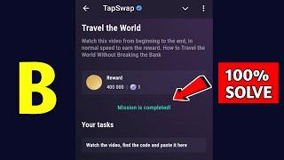 Travel the World | Tapswap Code | How to Travel the World Without Breaking the Bank