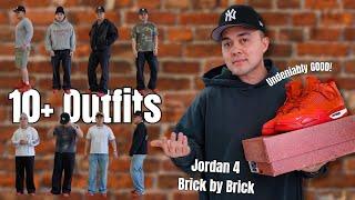 I Tried Styling the Air Jordan 4 Brick by Brick for a WEEK!