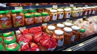 Walk around in a korean mart in Cary, North Carolina