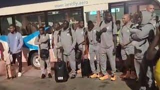 Black Stars Team Arrive in Angola-Luanda ahead of AFCON Qualifier || Kudus, Isshahaku and Others