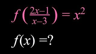 A Quick and Easy Functional Equation