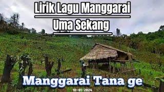 Lirik Lagu Manggarai Uma Sekang By HENDRIQ MALZAHO.