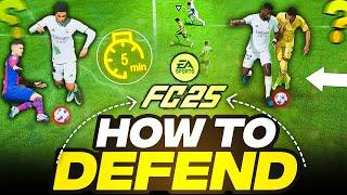 How to DEFEND in EA FC 25 (in under 5 minutes) | EA FC 25 DEFENDING TUTORIAL