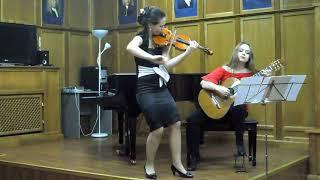 DUO Elena Golovina (guitar), Irina Bogdanova (violin)