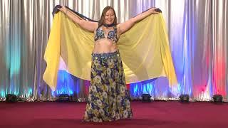 Belly dance with 2 veils/Olga Tsivlin