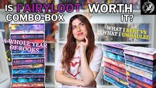 Is Fairyloot Adult-YA Combo Box Worth It?‍️A whole year of Fairyloot subscription Review!