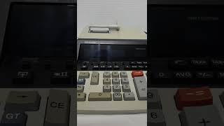 Vintage Sharp CompET Printing Calculator Find! ️ Model EL-1192BL | Thrift Find! #vintagegear