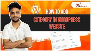 How To Add Category In Wordpress Website | #newsportal | #7knetwork | #wordpresstutorial