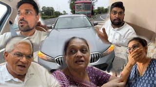 London Visa ke liye Ahmedabad gye aur raste me BMW ka accident ho gya.