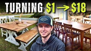 BONUS ROUND - How Tim Johnson Turns $1 Into $18 Every Month In His Wood Business