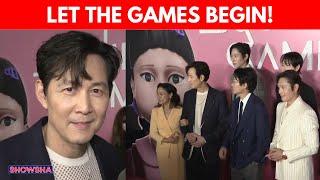 Squid Game Grand Finale: Lee Jung-Jae, Lee Byung-Hun & MORE Attend Grand Premiere In New York I N18G