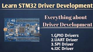 STM32F407 Driver Development || Introduction to STM32 Driver Development #stm32 #embeddeddevices