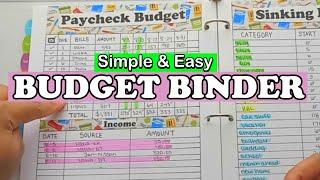 How To Make A Budget Binder DIY | Super Easy!