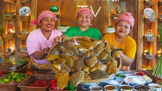 Crispy Frog Skins Deep Fried Frogs Meat and Frog Stew Recipe Eating Yummy