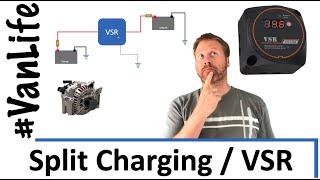 Split Charging, Voltage Sensative Relay VSR - How to, review and test