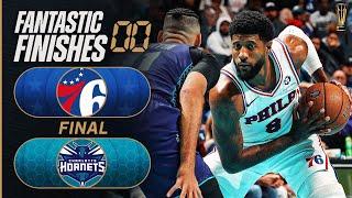 Final 3:03 WILD ENDING 76ers at Hornets  | December 3, 2024