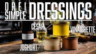 Drei schnelle Dressings – Stephan Schnieder kocht