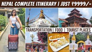 NEPAL COMPLETE ITINERARY FOR 5 DAYS/ 7 DAYS/ 10 DAYS | ZOUK | Nepal Visa for Indians | Just Rs.9999