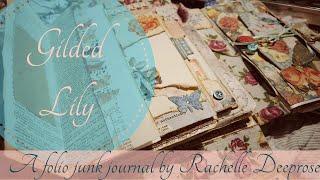 A folio Junk Journal by Rachelle! The most gorgeous thing I've ever seen! sold, thank you 