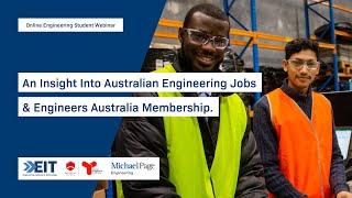 Insight Into Australian Engineering Jobs & Engineers Australia Membership