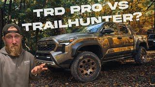 DID I BUY THE WRONG TOYOTA TACOMA? | TRD Pro vs. Trailhunter