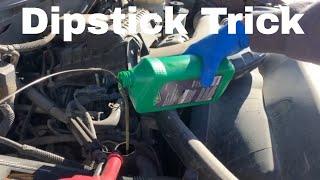 No Funnel No Problem - Dipstick Oil Pour