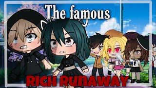 The Rich Famous Runaway | GLMM | Gacha Life Mini Movie