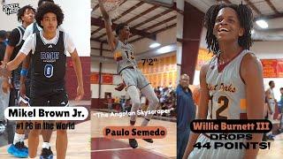 WILLIE BURNETT III & MIKEL BROWN JR. Put On a Shooting Clinic!! WEST OAKS vs. DME ACADEMY