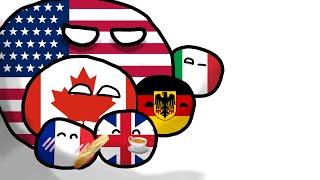 The Cold War Explained with Countryballs