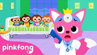 Five Little Monkeys Jumping on the Bed +More | Fun Nursery Rhymes | Pinkfong Kids Song