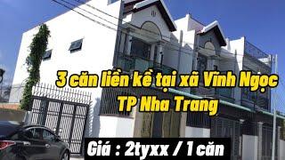 BÁN NHÀ XÃ VĨNH NGỌC , THÀNH PHỐ NHA TRANG , TỈNH KHÁNH HOÀ .