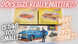 Taking a look at a few antique small scale kits. VERY COOL!!!!!!