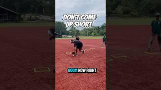 Fielding a shorthop backhand. #infielder #backhand d