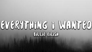 Billie Eilish - everything i wanted (Lyrics)