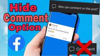 HOW TO TURN OFF COMMENT SECTION ON YOUR FACEBOOK POST | Makucez TV