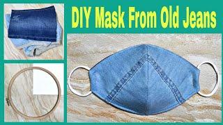 DIY Face Mask Tutorial From Jeans | Reuse Old Clothes | ART Thao162