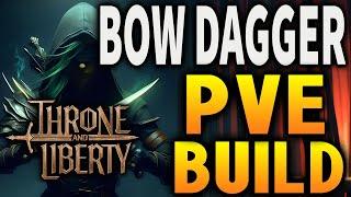 High Sustain Bow/Dagger PvE Lightning Build Update (T2 Ready)  — Throne and Liberty