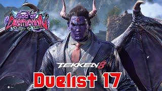 Tekken 8 World Best Kazuya Ft | Duelist 17 | Tekken 8 Replay System