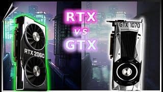 RTX 2060 vs GTX 1070 The END of Mid-Tier GTX GPUs|  Games Test Benchmark | DLSS FSR