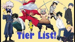 Ranking Husbandos (Tier List)