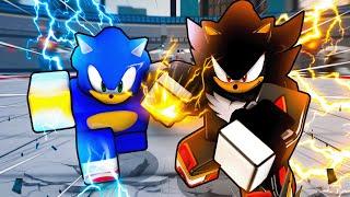 SONIC and SHADOW Destroy TOXIC PLAYERS in Heroes Battlegrounds ROBLOX