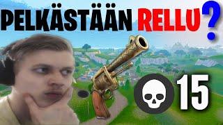 PELKÄSTÄÄN REVOLVER HAASTE