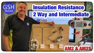You MUST do this - Insulation Resistance Test with 2 Way and Intermediate Switching - AM2 & AM2S -