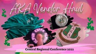 AKA Vendor Haul  SHOPPING WITH ALPHA KAPPA ALPHA CRC AUTHORIZED VENDORS (CRC, March 2022)