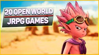 Top 20 Anime-Style Open World  PC Games | Open World JRPG