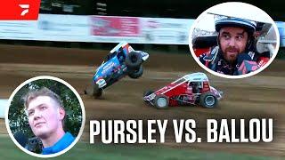 Daison Pursley, Robert Ballou Sound Off After Collision | 2024 USAC Bill Gardner Sprintacular