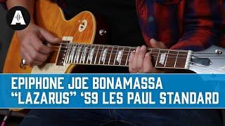 NEW Epiphone Joe Bonamassa Lazarus 1959 Les Paul Standard - Playing Only Demo!