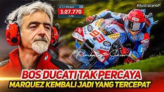 BOS DUCATI TAK PERCAYAMARC MARQUEZ TERCEPAT DI PHILLIP ISLAND~DIBEKALI MESIN GANAS DESMOSEDICI GP23